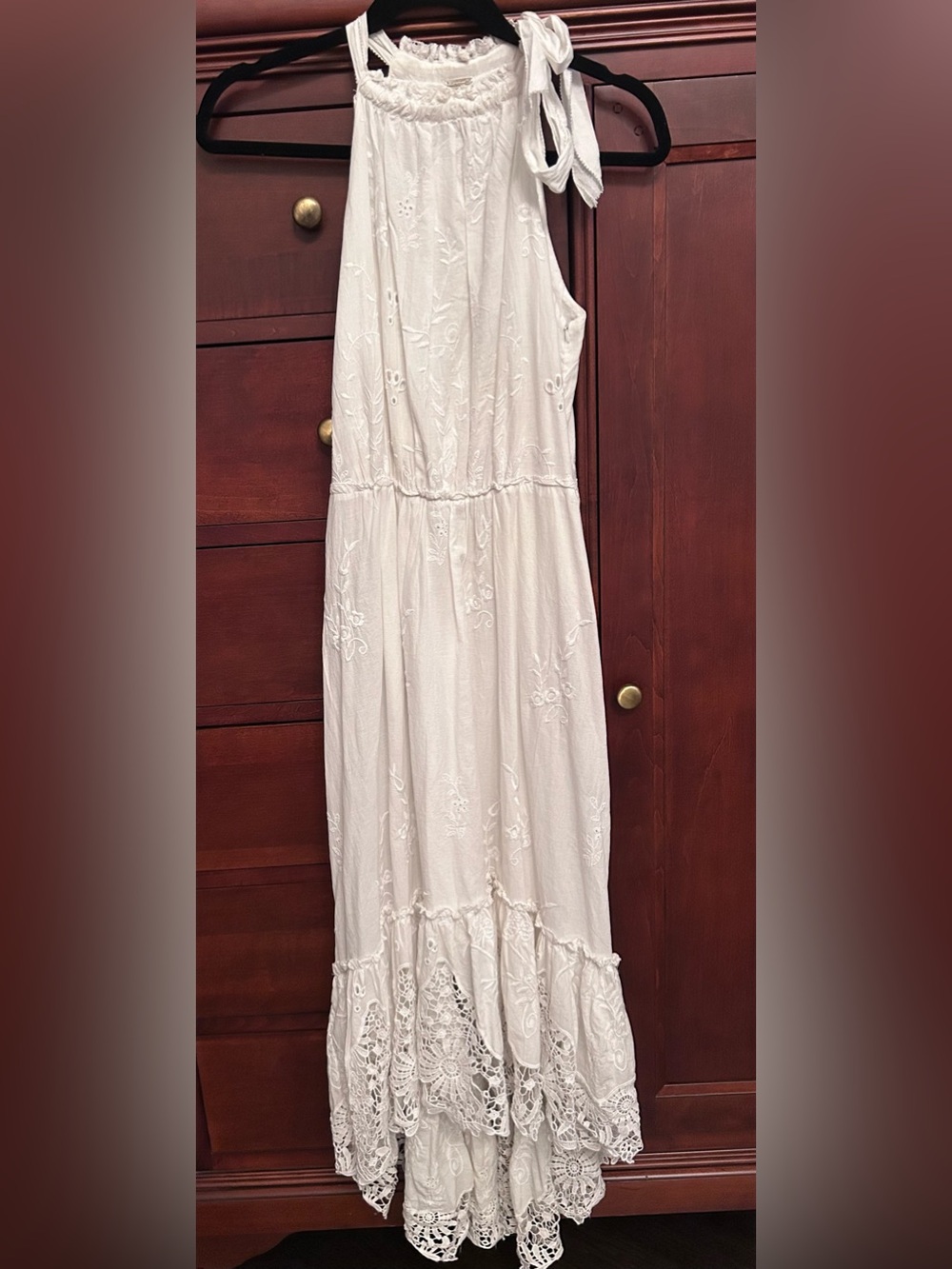 Tahari White Dress